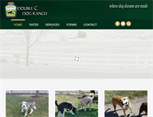 Tablet Screenshot of doublecdogranch.com